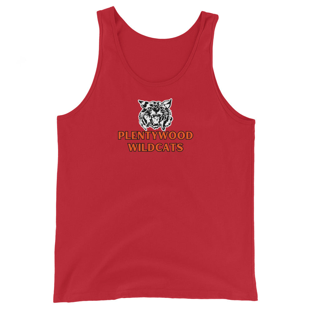 Plentywood Wildcats Men's Tank Top