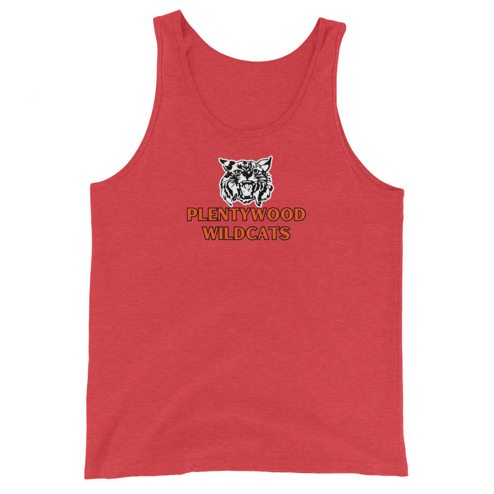 Plentywood Wildcats Men's Tank Top