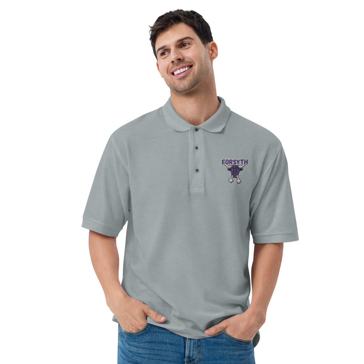 Forsyth Dogies Men's Premium Polo