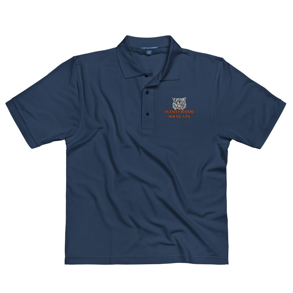 Plentywood Wildcats Men's Premium Polo