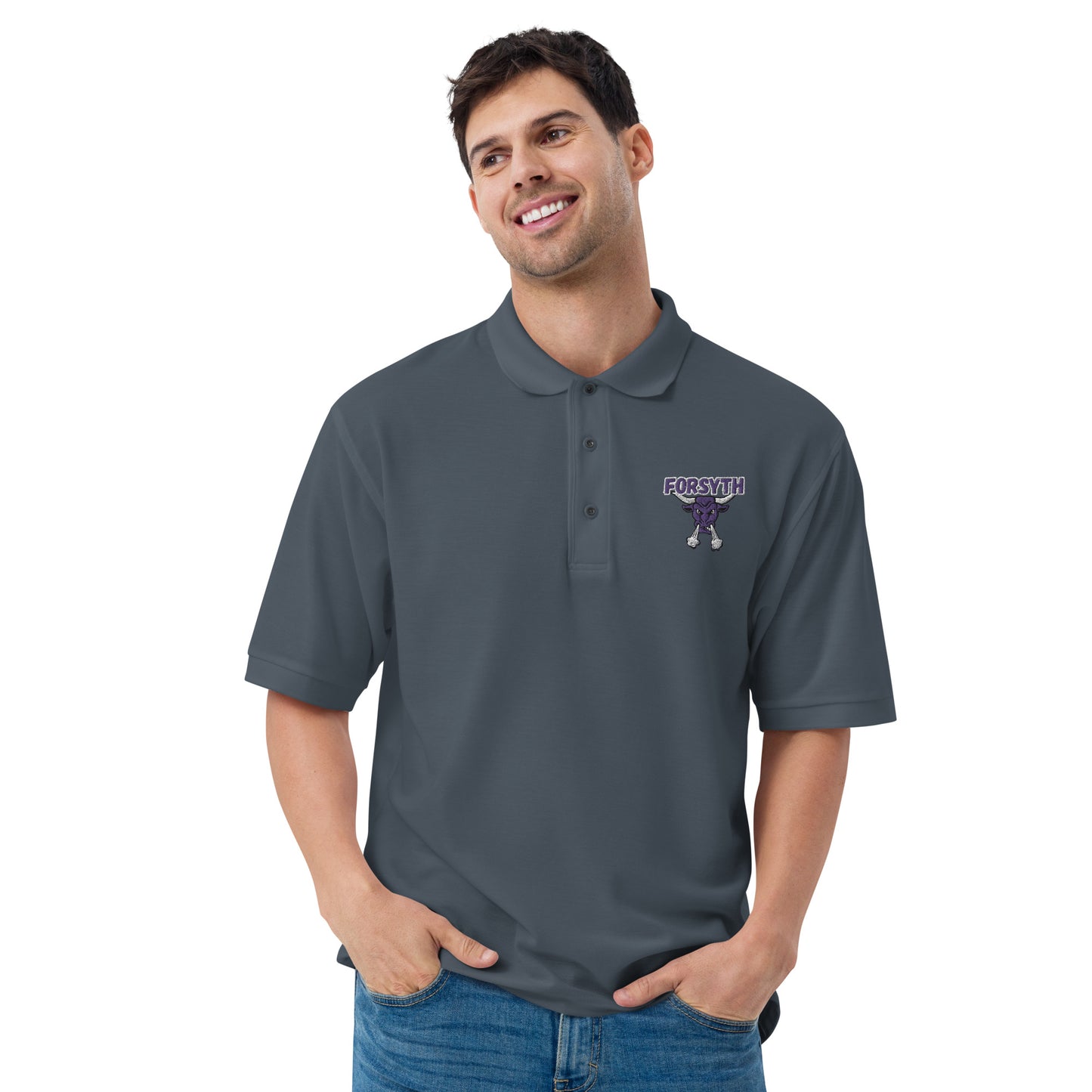 Forsyth Dogies Men's Premium Polo