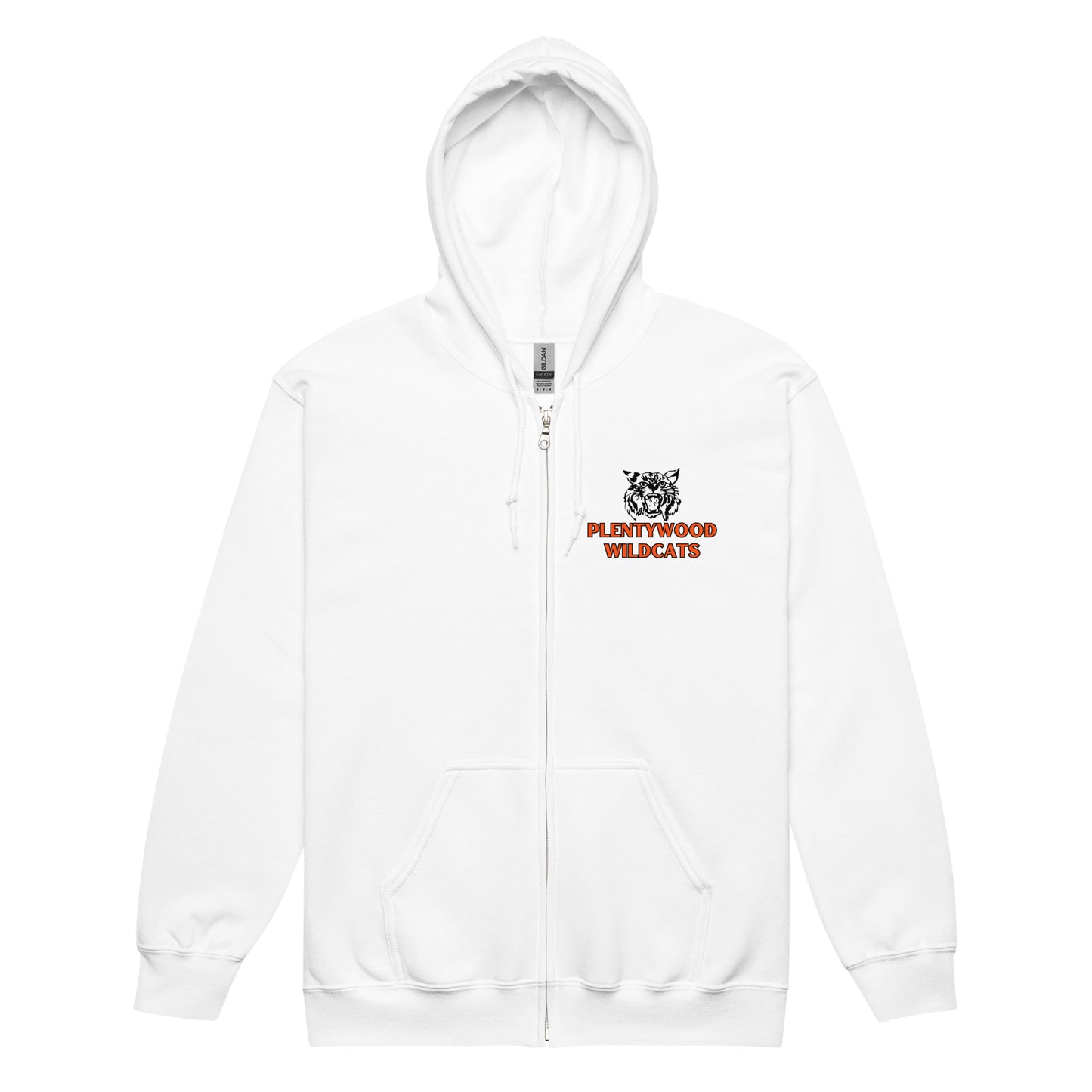 Plentywood Wildcats Unisex Zip Hoodie