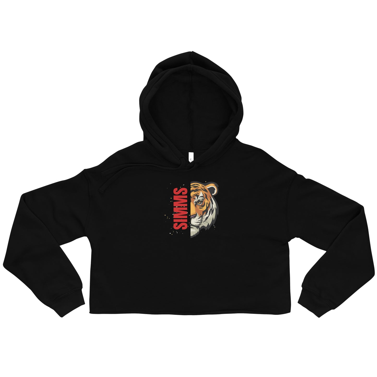 Simms Tigers Crop Hoodie