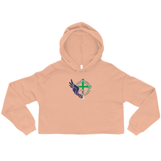 Valley Christian Crop Hoodie