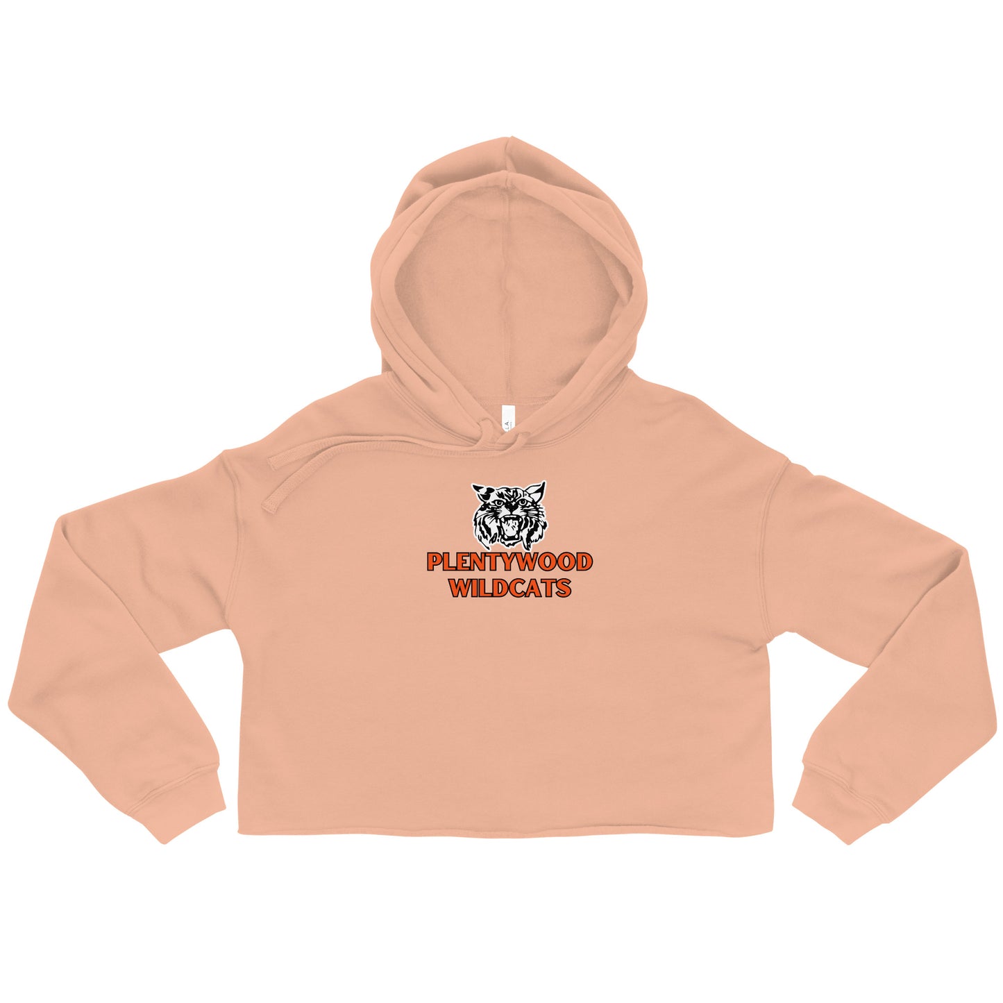 Plentywood Wildcats Crop Hoodie