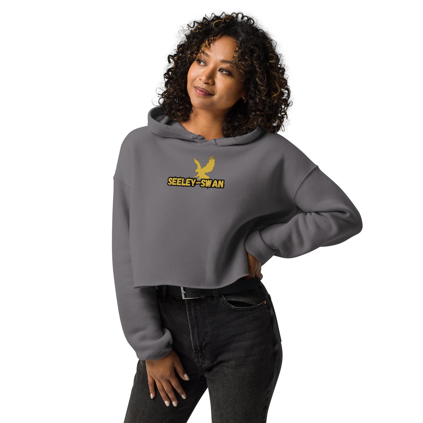 Seeley-Swan Blackhawks Crop Hoodie