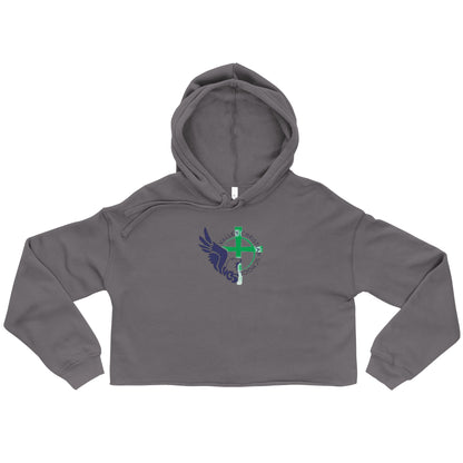 Valley Christian Crop Hoodie