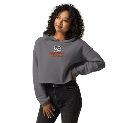 Plentywood Wildcats Crop Hoodie