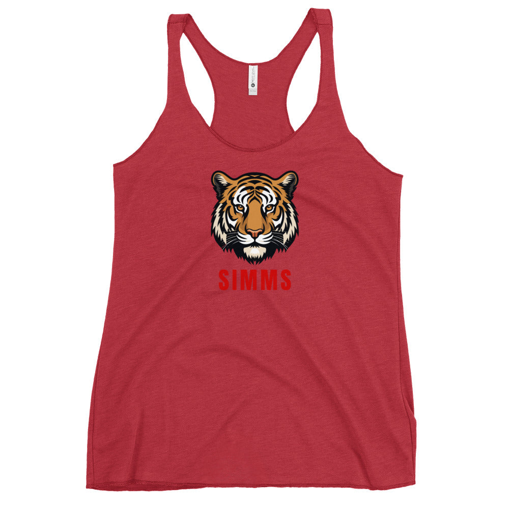 Simms Tigers Women's Racerback Tank