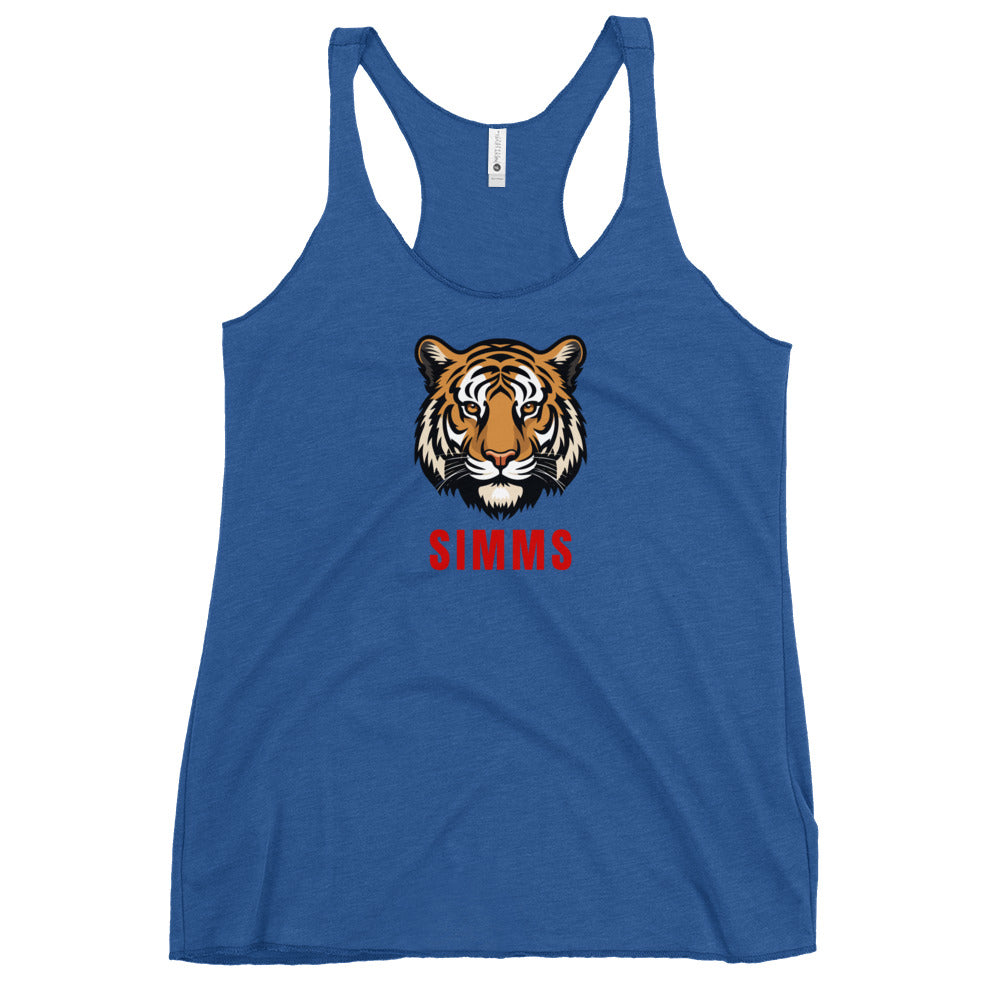 Simms Tigers Women's Racerback Tank