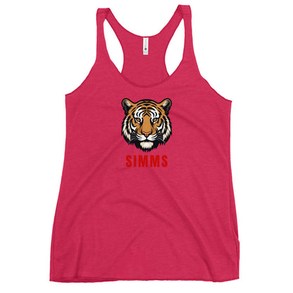 Simms Tigers Women's Racerback Tank